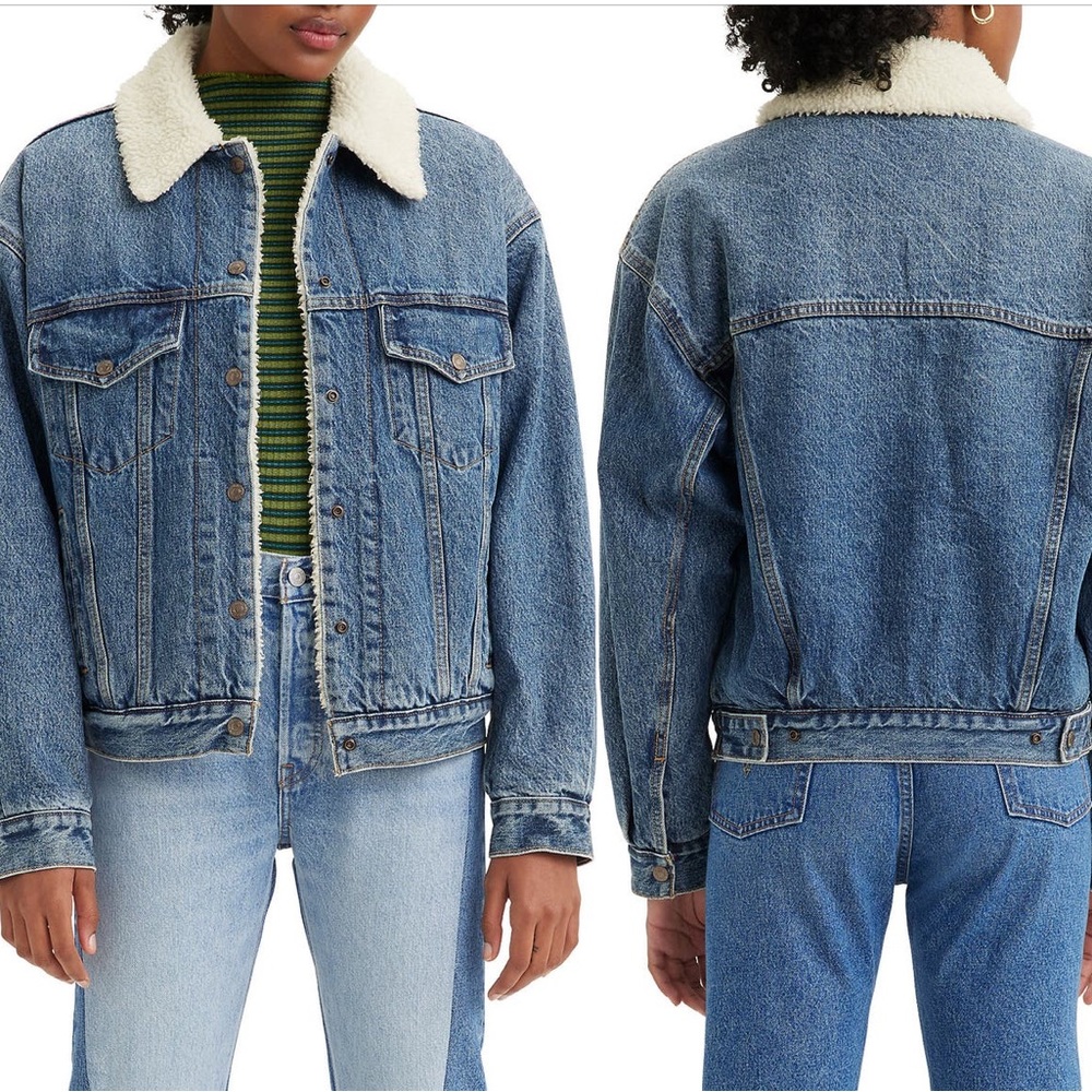 Levi’s Sherpa denim jacket